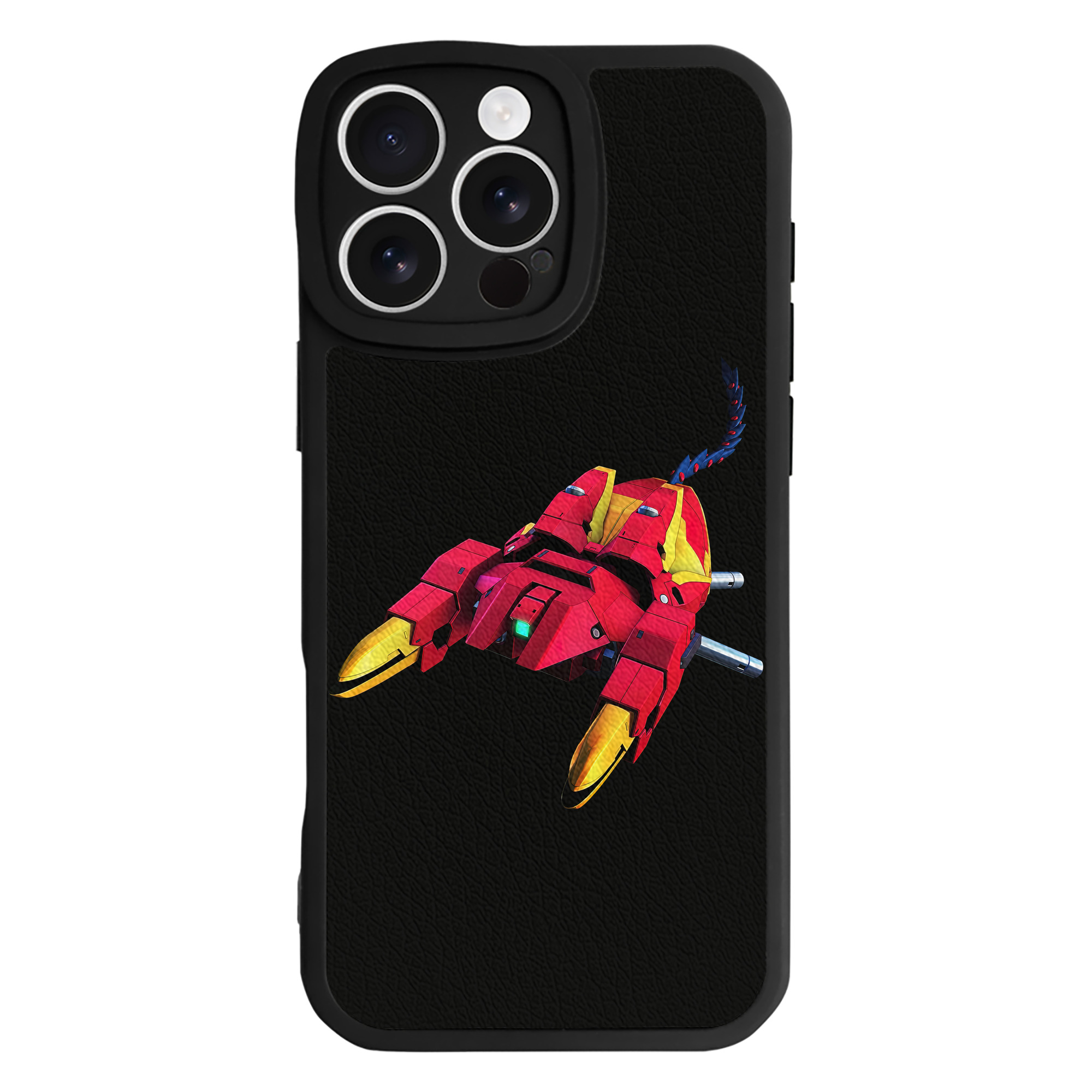 （画像用） 機動戦士ガンダム Mobile Suit Gundam 【iPhone 16シリーズ対応】シリコンスマホケース（レザー調） 材質：シリコン